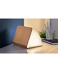Gingko Smart Book Light (Natural Wood) Maple Large